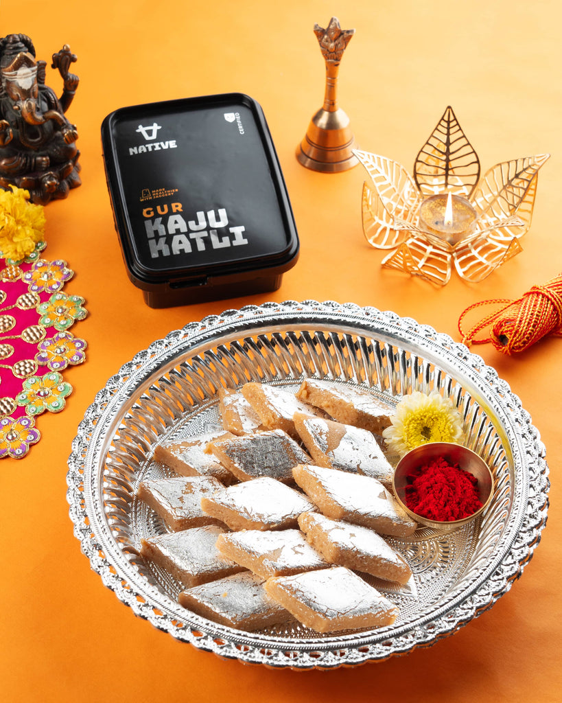 Gur Kaju Katli